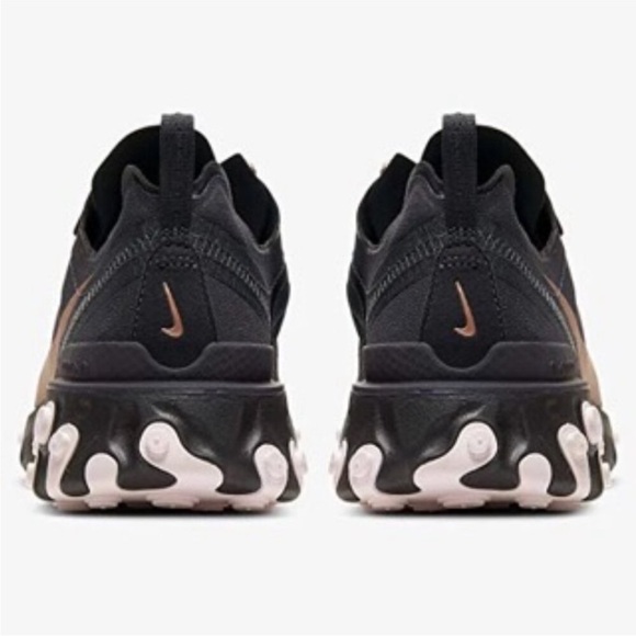 Nike React Element 55 Oil Grey Copper Sneaker - Picture 6 of 12